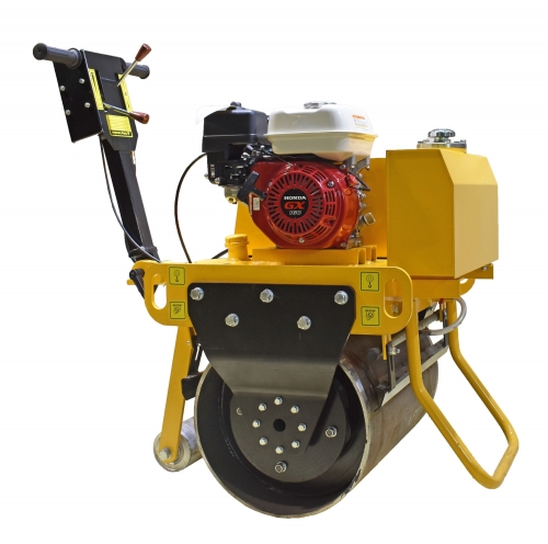 High-quality Walk-behind Road Roller, Original HONDA Gasoline engine, Japan Hydraulic system