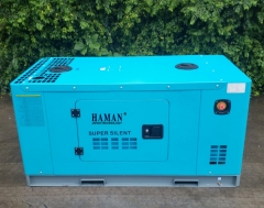 POWER:12.5KVA Japan HAMAN ディーゼル発電機SUPER SILENT Diesel Generator(3 cylinder diesel engine)