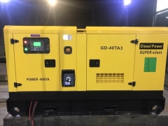 UK. Ricardo series, POWER:40KVA, British Stamford technology brushless 100% cooper wire alternator, intelligent control system, OEM servises