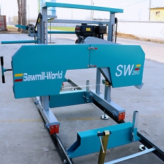 SW26 Wood Portable Horizontal Band Saw Mini Band Sawmills