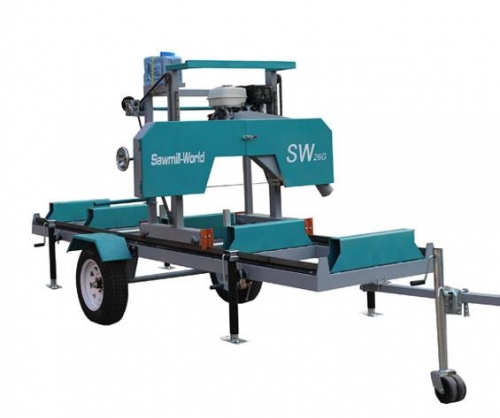 SW26 Portable Horizontal Band Sawmill