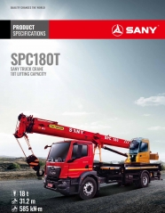 SPC180T 18T Truck-mounted Crane