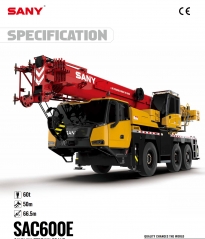 SAC600E 60T All-terrain Crane