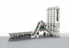 HZS180VG Concrete Batching Plant Project