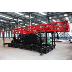 big diameter Diesel Engine Driven 300m water well drilling rig