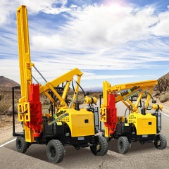 HWH420 Portable driver solar piling machine